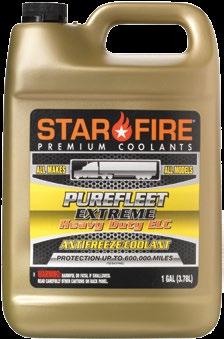 Purefleet EXTREME Heavy Duty ELC Antifreeze/Coolant STARFIRE PUREFLEET EXTREME HEAVY DUTY ELC ANTIFREEZE/COOLANT is a premium, virgin, ethylene glycolbased heavy duty antifreeze/coolant that contains