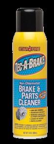 Low VOC Brake/Parts Cleaner STARFIRE TEC-A BRAKE LOW VOC is a non-chlorinated formula that quickly and effectively removes grease, brake dust, brake fluids, oils and other contaminants from brake
