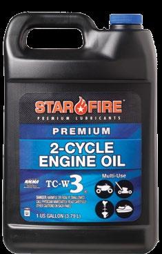 TC-W3 Premium 2-Cycle Engine Oil STARFIRE TC-W3 PREMIUM 2-CYCLE OIL is a premium, high quality motor oil formulated for use in