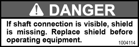 SAFETY & INSTRUCTIONAL DECALS ATTENTION! BECOME ALERT! YOUR SAFETY IS INVOLVED! Replace Immediately If Damaged!
