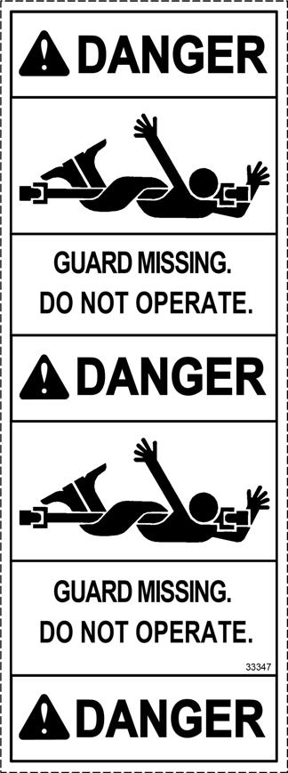 (Safety Decals continued from