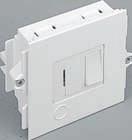 GSSN1WH 1 Direct 13 Amp Twin Switched Socket with