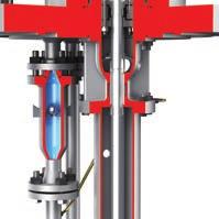 flowserve.com Hydraulic Upgrades 10. Excess Flow Check Valve stops the flow of toxic fluids should a line rupture occur outside the tank.