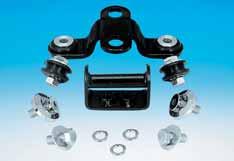 Gas Tank Mounting Hardware/Kreem Products MOUNTING HARDWARE KIT FOR ONE PIECE SOFTAIL GAS TANK A complete mounting kit to install a one piece gas tank on a Softail model.