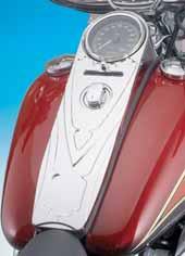 Just bolt it right on to your stock Road Glide or Street Glide tank.