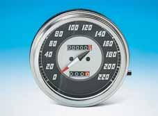 These within OEM calibration quality built instruments are offered in 1:1 and 2:1 ratio with kilometers per hour or miles per hour scale.