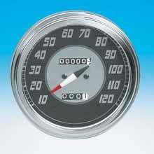 the 1:1 ratio speedo meter works with FL-FX-FXWG models 68 up with transmission drive speedo unit.