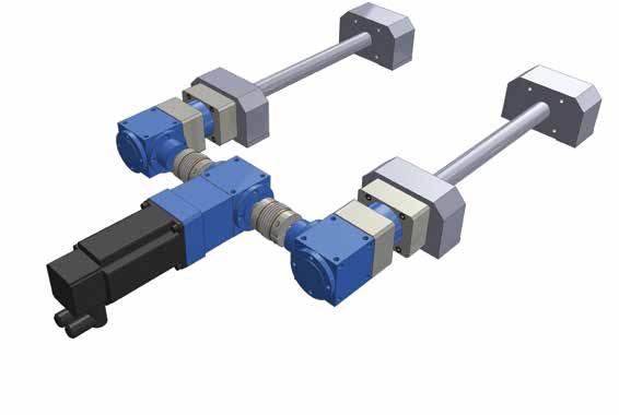 Includes output adapter tailored to the actuator EPL-H Inline gearbox, with hollow output design for easy mounting to linear actuators 4 Lift