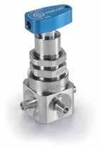 ves ssure HM SERIES METAL DIAPHRAGM MANUAL HANDLE VALVES The manually operated Ultra-Clean Diaphragm s are for high and low-pressure applications.