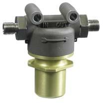 remove the drain plug, making it a simple procedure to sample or drain hot oil.