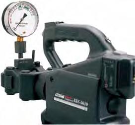 and supplied with U type test dies. The PG-610B force test gauge can measure output force up to 15 ton. When testing the 15 tonne tool (EP- 610HS2) the U die adapter is necessary.