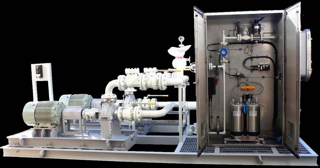 Mechanical Design Figure 4 Jet Mix Sampling System Arrangement of piping and equipment in a metering system should allow suitable access for operation and maintenance of equipment, while minimizing