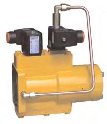 Valves may be manually operated or connected via a mechanical linkage to a preset counter on the meter for single stage closure, or two-stage closure to eliminate hydraulic shock.