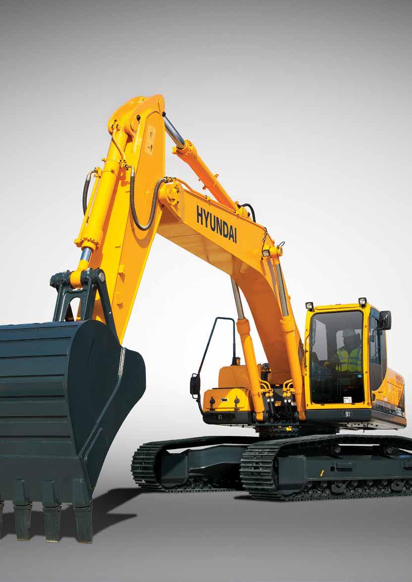 Precision Innovative hydraulic syste technologies ake the 9S Series excavator fast, sooth and easy to control.