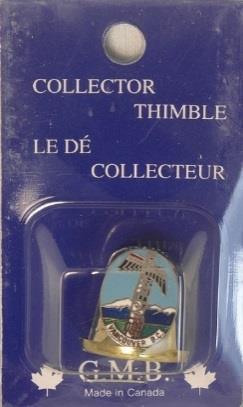 3 Gold or nickel plated thimbles. Price: $3.00 each. Blister packed with UPC.