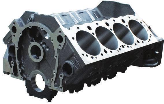 CHAMPIONSHIP ENGINE COMPONENTS MADE IN THE USA True race block which will work with most standard components. Provisions for wet or dry sump oiling systems.