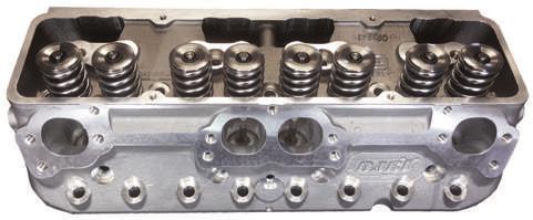 750 SMALL BLOCK CHEVY CAST ALUMINUM CYLINDER HEADS Head parts kit - see page 115. Requires shaft mount rockers and offset lifters. Requires special pistons. Assemblies with 1.