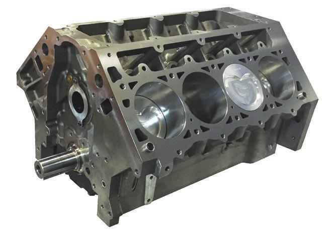 CHAMPIONSHIP ENGINE COMPONENTS MADE IN THE USA 50 FULL SKIRT DESIGN Professionally built short blocks with brand new premium components. Street performance and Sportsman racing.