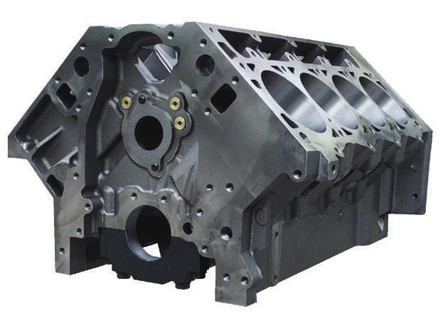 QUALITY STRENGTH PERFORMANCE SINCE 1981 FULL SKIRT DESIGN Designed for high performance and medium duty applications, the SHP LS Next Block is the ideal starting point for hot