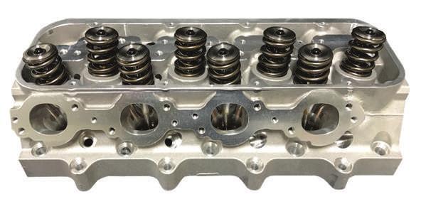 *Optional Front Water Inlet Machining. Heads are sold individually. RACE SERIES LS 10 368cc CNC - ALUMINUM (OVAL PORT) PART NO. CONFIGURATION FOR USE VALVES MAX.