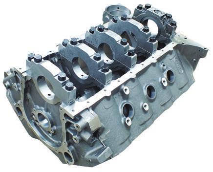 Clutch linkage mounts, side and front motor mounts simplify installation in any chassis. GEN VII 8.1/8.8 LITER WATER (NON-SIAMESE) - IRON PART NO.