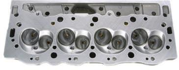 Oval port heads really wake up a big block in marine applications, or in a heavy car with an automatic transmission. They also work great in a light car with a tight torque converter.