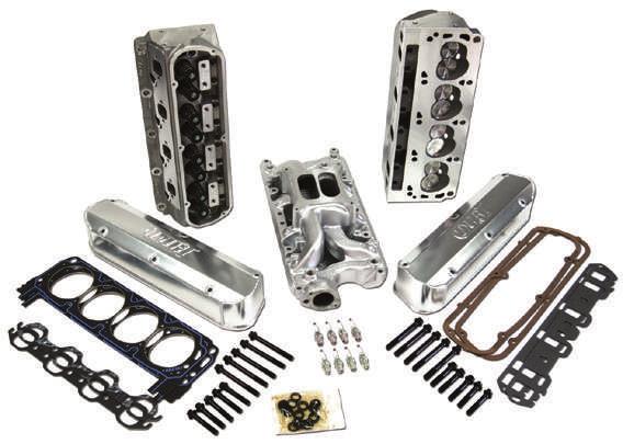 CHAMPIONSHIP ENGINE COMPONENTS MADE IN THE USA SMALL BLOCK FORD TOP END KITS - CAST IRON OR CAST ALUMINUM Performance matched top end kits from Dart are the perfect way to finish off your Dart short
