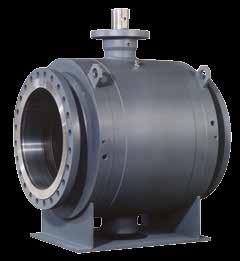 Ball Valve with Flange or Weld Ends 18-56 DN 450-1400, ANSI Class 300 PN 25/40* Standard Materials: Body: TSTE 355N/P355 NL1; ASTM A350 LF2 Ball: ASTM A350 LF2; ASTM A105; ASTM A182; ASTM A694; ENP
