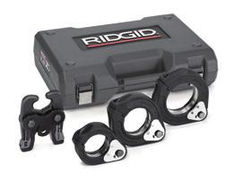 V1 and V2 Kits are Designed for RIDGID Standard Press Tools. C1 Compact Kits are Designed for RIDGID Compact Press Tools. Standard Kit Includes: Press Rings, Actuator and Carrying Case.