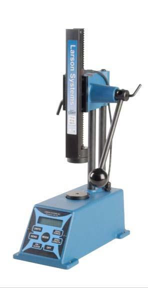 1.2 Compression Digital Hand Tester (CDHT) The Compression Digital Hand Tester is designed similar to the ECT but can accommodate larger springs (up to six inches tall) and can test with greater