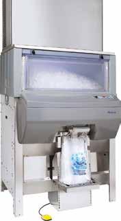 com Ice Pro DB650 Bags are blown open ice on demand Two storage capacities are available so you don