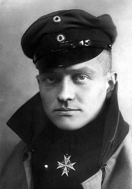 The Rittmeister (Ride master, a rank of a Cavalry Officer- the Baron started WW1 in the Cavalry) of The Flying Circus, Baron Manfred von Richtofen.
