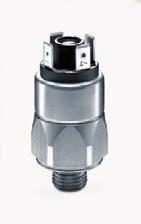 0183 Piston pressure switches 250 V Thread similar ISO 6149-3 (Incl. O-ring for sealing) ~51 M14x1.5 AMP 6.3 x 0.8 hex 27 Our pressure switches are also available with factory preset switching points.