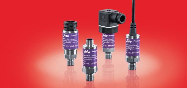 Pressure transmitters / transducers The pressure transmitters / transducers shown in this brochure are only a small range of our
