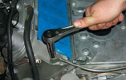 Remove the coolant vent pipe by removing the