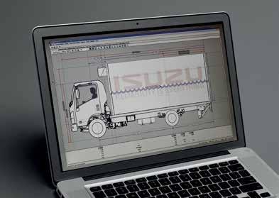 Isuzu Connect Plus Telematics* interconnects both truck and driver with your full support team, from the dispatcher to