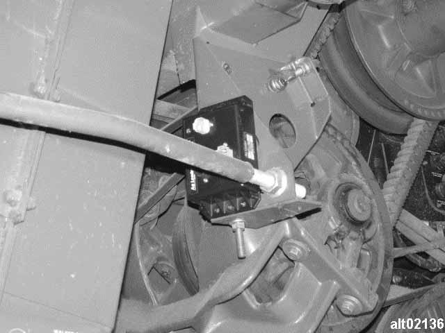 Installing Moisture Sensor Module Parts required for procedure: (1) Moisture Sensor module (1) EMU control cable (1) Marking pen (1) Punch (1) Drill bit 9/32 in. (2) Hex head cap screw 1/4 x 3/4 in.