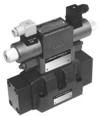 Hydraulic components - Directional control valves 4/2, 4/3 WAY DIRECTIONAL VALVES TYPE KV (NG 16) NG 16 To 350 bar [5 076 PSI] To 300 L/min [79 GPM] Indirect, solenoid, and mechanical (by lever)