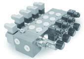 Hydraulic components - Directional control valves 4/2, 4/3 WAY BANKABLE DIRECTIONAL VALVES KVM (NG 6) NG 6 Up to 350 bar [5 076PSI] Up to 40 L/min [10.