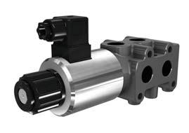 Directional control valves - Hydraulic components 6/2 WAY DIRECTIONAL VALVE KVH (NG 8) NG 8 Up to 350 bar [5 076 PSI] Up to 90 L/min [23.