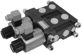 Directional control valves - Hydraulic components 6/2 WAY DIRECTIONAL VALVES KVH (NG 10) NG 10 Up to 315 bar [4 568 PSI] Up to 120 L/min [31.70 GPM] Plug-in connector for solenoids to ISO 4400.