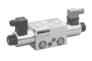 Directional control valves - Hydraulic components 7/3 WAY DIRECTIONAL VALVE KV-7/3-6 (NG 6) NG 6 Up to 350 bar [5 076 PSI] Up to 50 L/min [13.