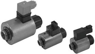 SOLENOIDS Hydraulic components - Electric components DIRECT CURRENT SOLENOIDS FOR HYDRAULICS MR Fast and simple instalation. Reliable functioning in every position. Long life span.