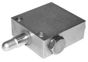 Hydraulic components - Directional control valves 2/2 WAY DIRECTIONAL VALVES KVC-NV (NG 6) NG 6 Up to 210 bar [3 045 PSI] Up to 40 L/min [10.