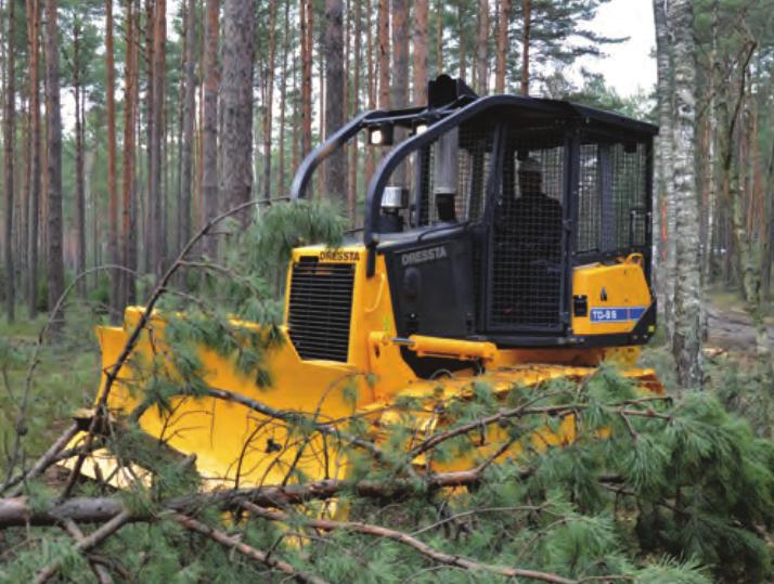 Safety first Forests are a demanding environment to work in, for both man and machine.