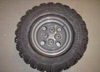 17/18 19 20/21 22 13/14 23 15/16 WHEEL AND TIRE ASSEMBLY 0741-559 1 0423-557 12