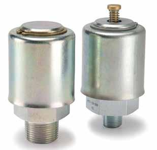 Pressure/Vacuum Relief Valves H1 and HM1 Series H1 Series Pressure/Vacuum Relief Valves are used to maintain positive pressure in hydraulic reservoirs.