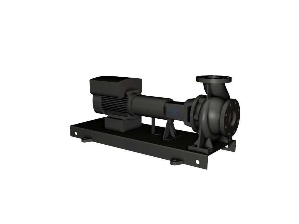 Position Qty. Description 1 NKE 8-1/17 A-F-A-E-BQQE Product No.: 99187 The pump has an axial suction port, a radial discharge port and horizontal shaft.