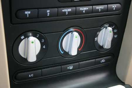 Looking at each knob will tell you how many pieces you must find in each hole between the inner half of the knob and the climate control housing face.