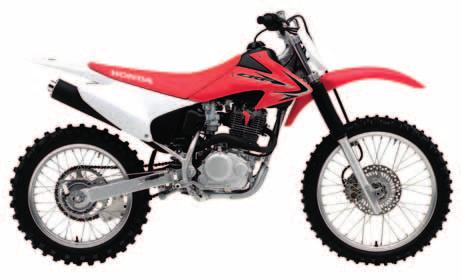 The popular CRF230F features an ever faithful 223cc air-cooled 4-stroke single-cylinder engine that delivers smooth, even power and torque across a wide rpm range making it the perfect enduro for